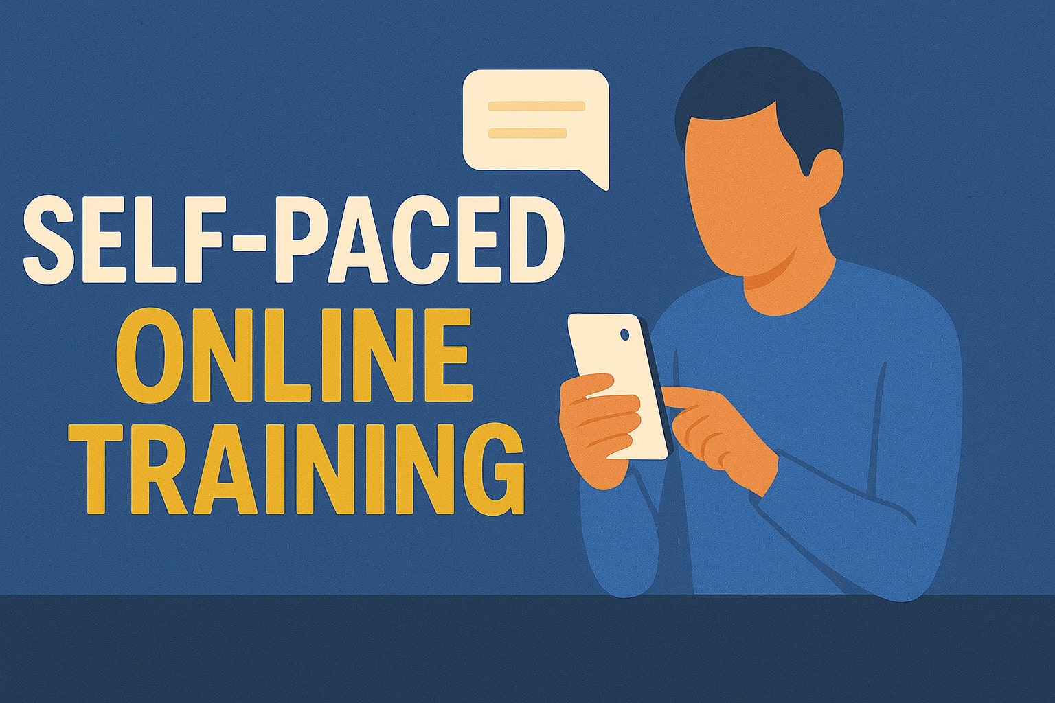 Self-Paced Online Training